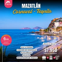 Viaje Mazatlán Carnaval y tequila